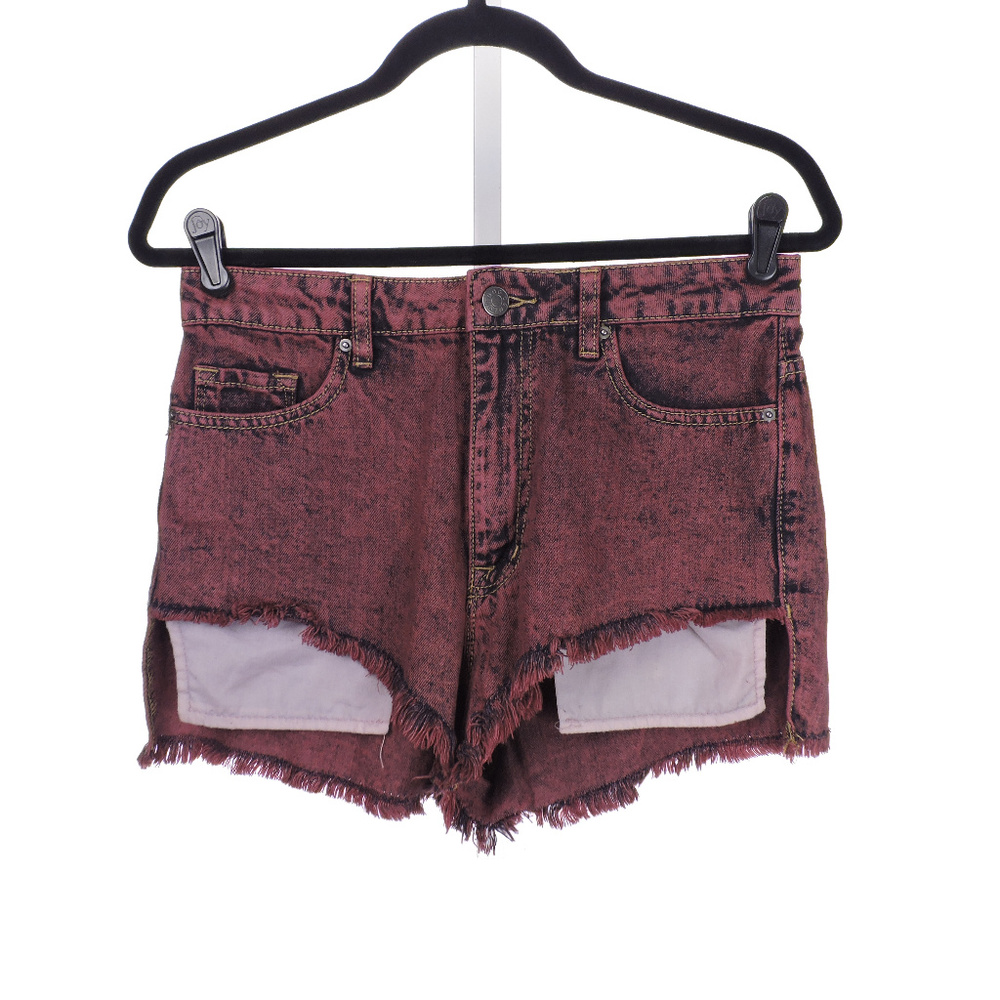 BDG Women's High Rise Lou Hi-Low Short Size 28